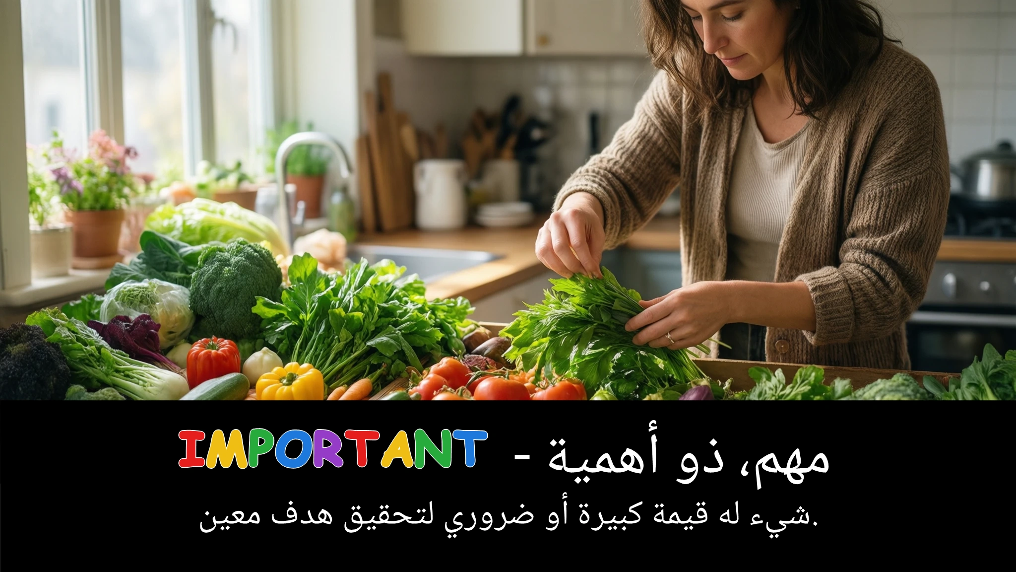 Arabic Illustration for important